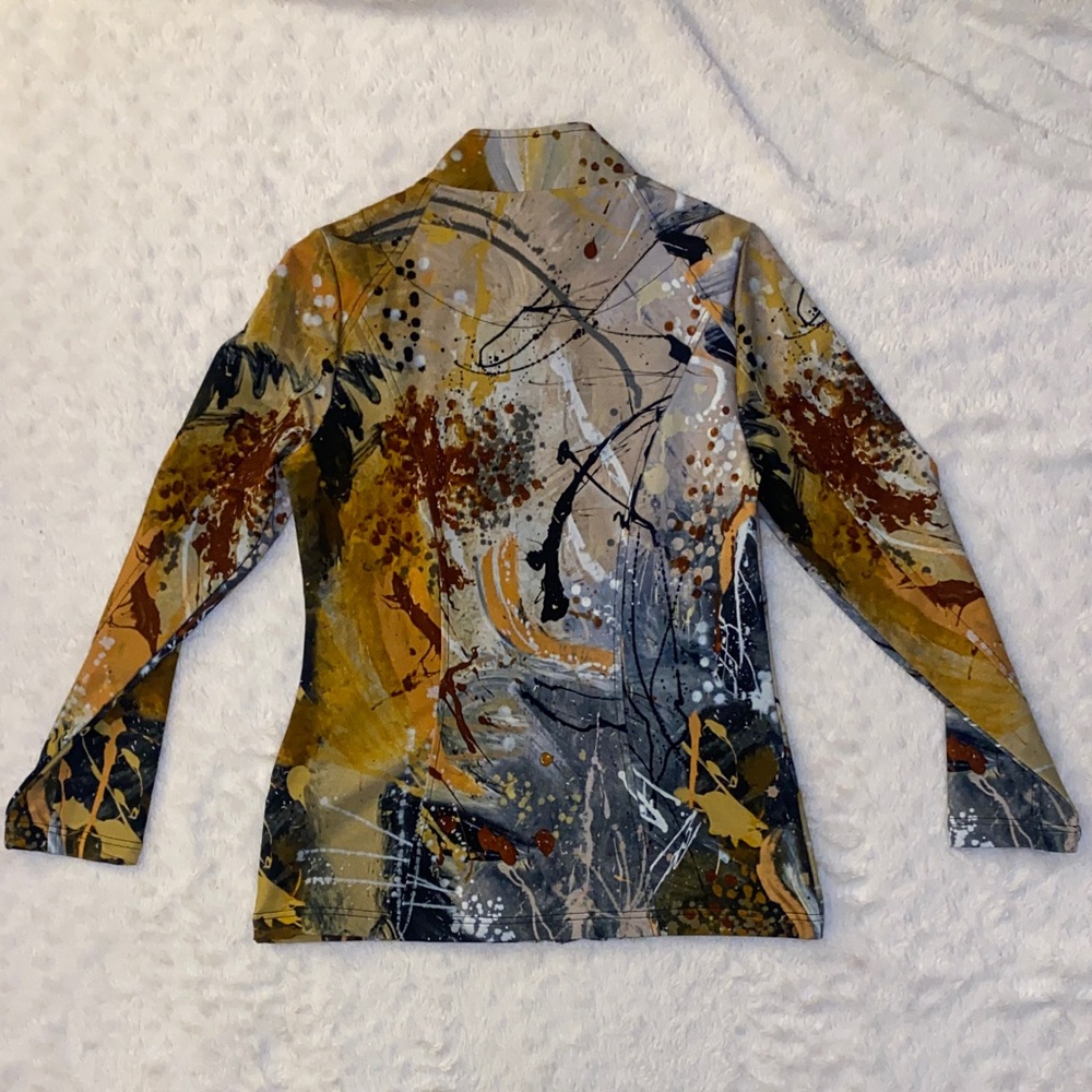ART Simply Dolcezza Artistic Abstract Women's Jacket - Picture 4 of 7